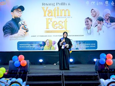 Dikukuhkan sebagai Bunda Yatim Sulsel, Fatmawati Serukan Harapan Baru