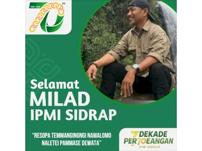 Jika Pemuda Berhenti Berjuang, Sejarah Akan Mengubur IPMI SIDRAP &mdash; Milad ke-70 Sebagai Titik Kebangkitan atau Awal Kemunduran?&rdquo; Oleh : Abual-Faqir.