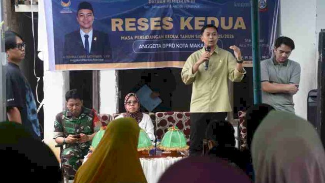 Reses di Tiga Lokasi, Andi Odhika Komitmen Perjuangkan Drainase, KIS, hingga Beasiswa Warga