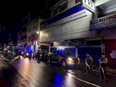 Jaga Kondusifitas Ramadan, Samapta Polrestabes Makassar Sisir Titik Rawan Kejahatan