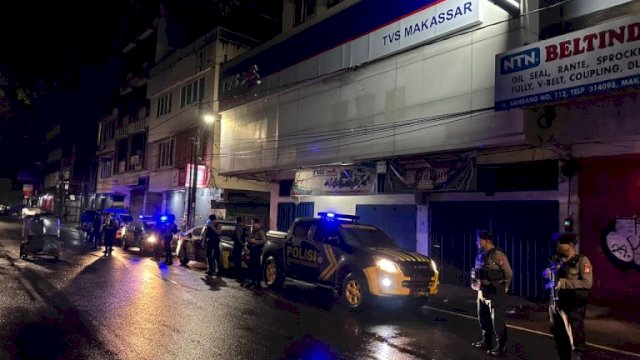 Jaga Kondusifitas Ramadan, Samapta Polrestabes Makassar Sisir Titik Rawan Kejahatan