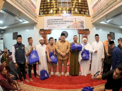 Pererat Silaturahmi, Wali Kota Makassar Safari Ramadan di Masjid An-Nur Bangkala Kec. Manggala