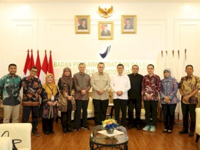 Kepala BRIN Prof. Arif Satria Temui Kepala BPOM Taruna Ikrar, Perkuat Sinergi Riset dan Regulasi Obat , Makanan Nasional Berbasis Konsep ABG