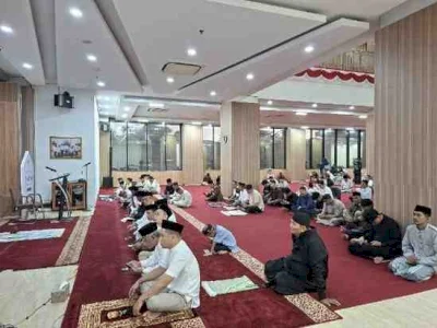 Gema Takbir di AAS Building Makassar, Jemaah Mulai Padati Lokasi Salat Idulfitri 1447 H