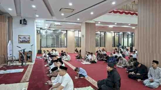 Gema Takbir di AAS Building Makassar, Jemaah Mulai Padati Lokasi Salat Idulfitri 1447 H
