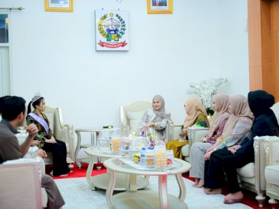 Wagub Sulsel Terima Audiensi Puteri Indonesia Sulsel II 2026, Perkuat Kolaborasi Pemberdayaan Perempuan dan UMKM