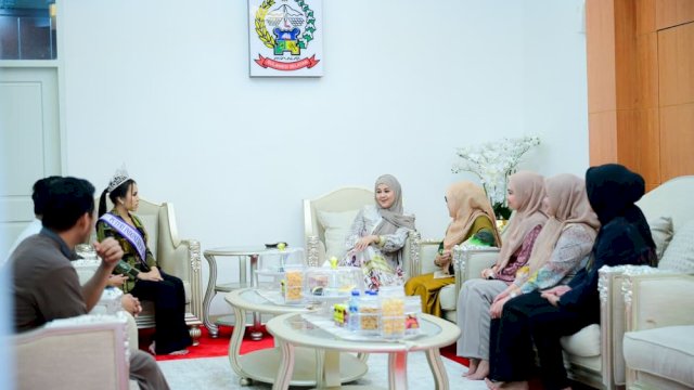 Wagub Sulsel Terima Audiensi Puteri Indonesia Sulsel II 2026, Perkuat Kolaborasi Pemberdayaan Perempuan dan UMKM