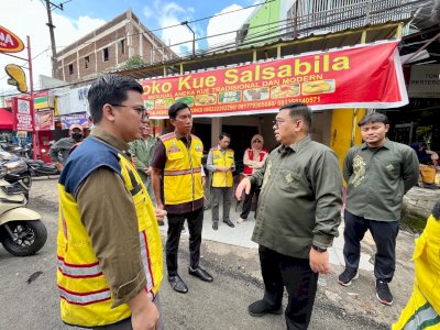 Bersama Kasatgas 4.2 Deputi Kordinasi dan Supervisi KPK RI, Kadis DBMBK Kunjungi Lokasi Multi Years Contrak