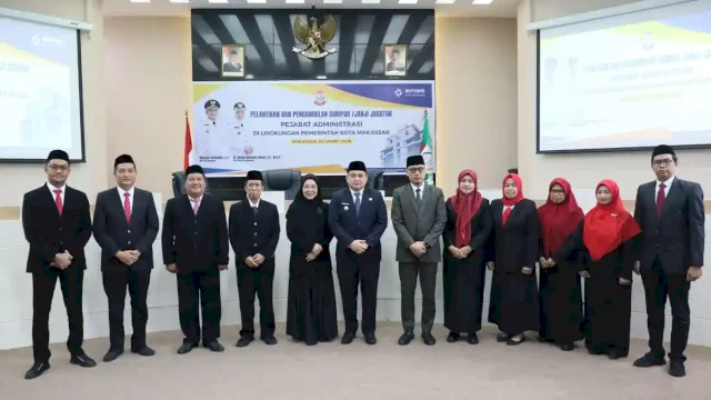 Foto Pelantikan Pejabat Baru List.