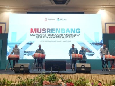 Musrenbang RKPD 2027: Munafri Arifuddin Fokus pada Akselerasi Infrastruktur dan Transformasi Digital