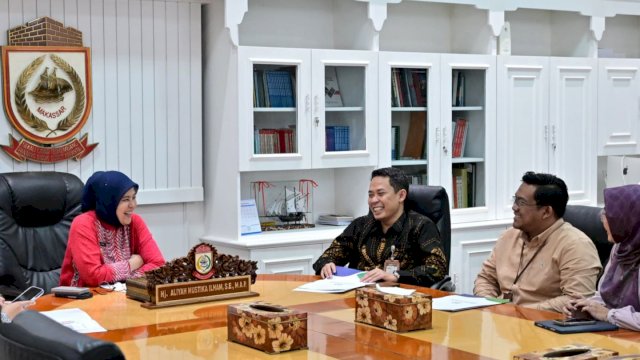 Perkuat Sinergi JKN, Wakil Wali Kota Makassar Sambut Kepala Cabang Baru BPJS Kesehatan