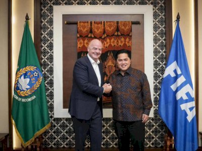 Erick Thohir: Kepemimpinan Presiden FIFA Gianni Infantino Dampaknya Nyata Bagi Indonesia