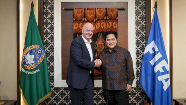 Erick Thohir: Kepemimpinan Presiden FIFA Gianni Infantino Dampaknya Nyata Bagi Indonesia
