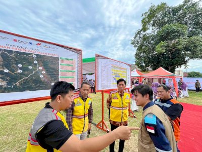 Uji Ketebalan Aspal Jalan Hertasning Penuhi Standar Teknis