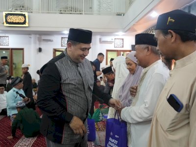Safari Ramadan Masjid Nurul Jihad, Appi Ajak Warga Aktif Melapor via LONTARA+