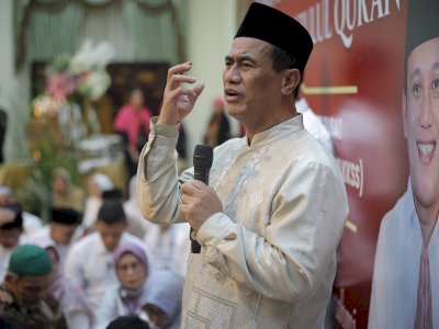 Pesan Persatuan Mentan Amran pada 3.000 Warga KKSS Saat Bukber di Kediamannya