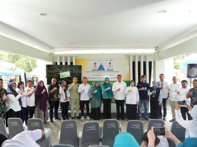 Launching Pasar Murah, Melinda Aksa: Pasar Murah Sangat Bantu Ibu Rumah Tangga
