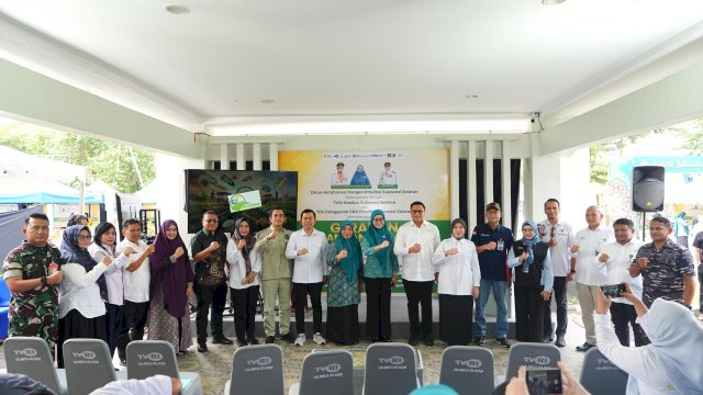 Launching Pasar Murah, Melinda Aksa: Pasar Murah Sangat Bantu Ibu Rumah Tangga