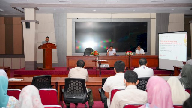Kegiatan ini berlangsung di Gedung Command Centre Kantor Gubernur Provinsi Sulawesi Selatan pada Rabu, 11 Maret 2026 dan diikuti oleh Tim penguji, PPID Utama dan seluruh PPID Pelaksana Organisasi Perangkat Daerah lingkup Pemerintah Provinsi Sulawesi Selatan.