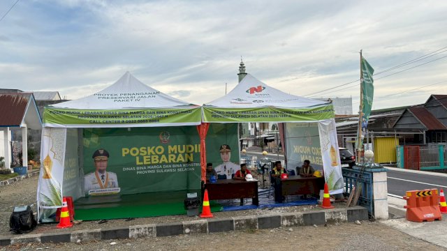 Mudik Lebaran, Pemprov Sulsel Dirikan Posko Layanan di Jalur Preservasi Jalan MYP
