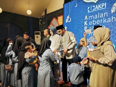 Eratkan Silaturahmi, AKPI Wilayah Timur Berbagi Berkah Ramadan Bersama Anak Yatim