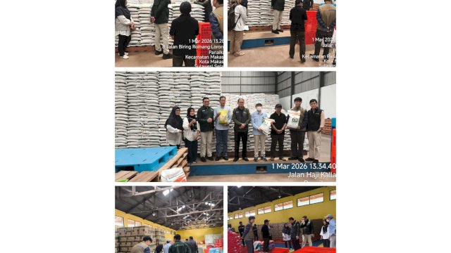 Satgas Saber Pangan Sulsel Awasi Gudang Distributor di Makassar dan Maros serta Pasar di Gowa