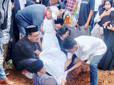 Wujud Empati Bhabinkamtibmas Bitowa, Kawal Jenazah Warga Binaan Hingga Pemakaman