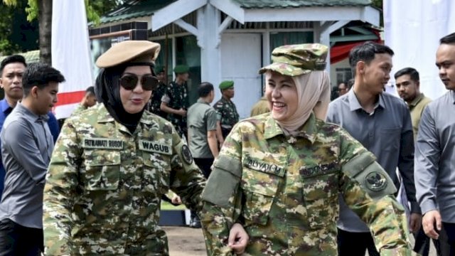 Aliyah Mustika Ilham Hadiri Pembukaan Latsarmil Komcad ASN dan Kepala Desa di Sulsel