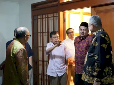 Appi Silaturahmi ke Jusuf Kalla Saat Momen Lebaran Idul Fitri, Sinyal Mohon Restu Musda Golkar Makin Kuat