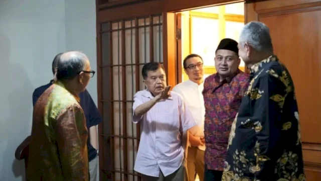 Appi Silaturahmi ke Jusuf Kalla Saat Momen Lebaran Idul Fitri, Sinyal Mohon Restu Musda Golkar Makin Kuat