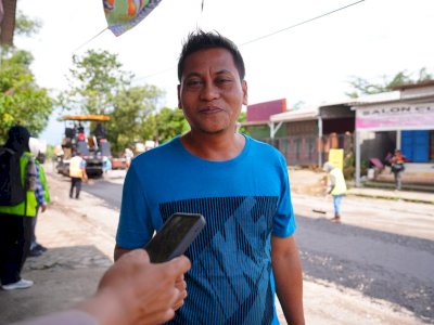 Warga Pattalasang Gowa Bersyukur, Perbaikan Jalan Poros Yasin Limpo Mulai Dirasakan