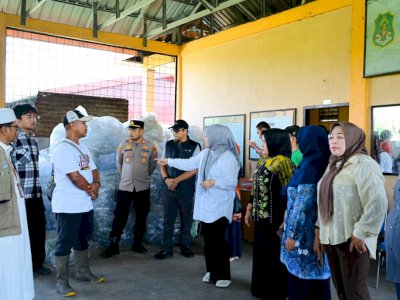Fatmawati Rusdi Tinjau TPS3R Sidrap, Tekankan Edukasi Sampah