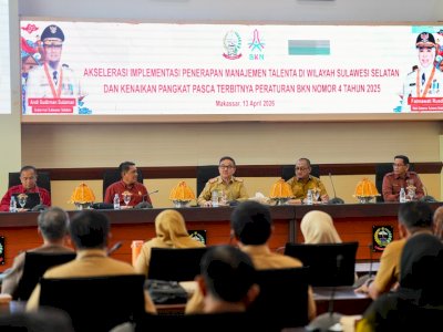 Sekda Sulsel Dorong Akselerasi Manajemen Talenta ASN, Tekankan Sistem Berbasis Kinerja