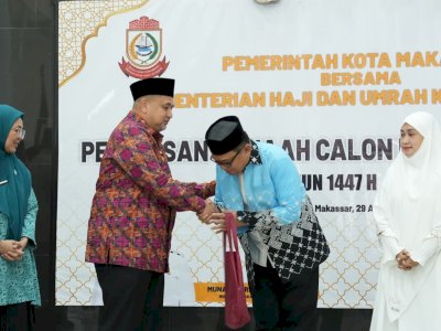 Munafri Arifuddin Pesankan JCH Makassar: Haji Bukan Tamasya, tapi Perjalanan Suci