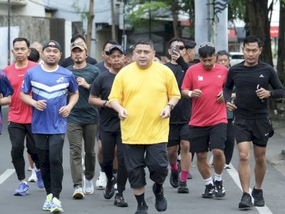 Munafri Gaungkan Gerakan Lari Setiap Akhir Pekan Menuju MHM 2026
