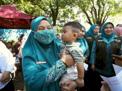 Tidak Boleh Ada Anak Tertinggal, PKK Sulsel Dorong Percepatan Imunisasi
