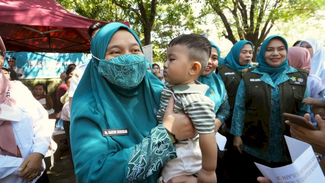 Tidak Boleh Ada Anak Tertinggal, PKK Sulsel Dorong Percepatan Imunisasi