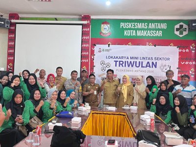 Perkuat Sinergi, Puskesmas Antang Gelar Lokakarya Mini Lintas Sektor