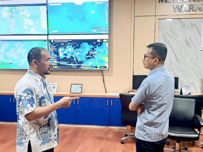 Diskominfo SP Sulsel Perkuat Sinergi dengan BMKG Wilayah IV, Dorong Informasi Cuaca yang Lebih Akurat dan Cepat