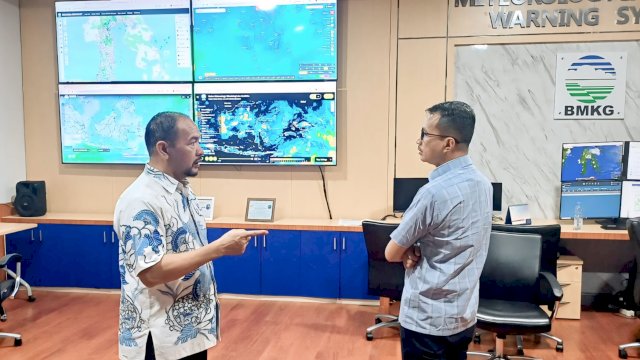 Diskominfo SP Sulsel Perkuat Sinergi dengan BMKG Wilayah IV, Dorong Informasi Cuaca yang Lebih Akurat dan Cepat
