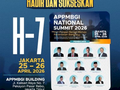 Dihadiri Sejumlah Menteri, APPMBGI Gelar National Summit di Jakarta pada 25-26 April