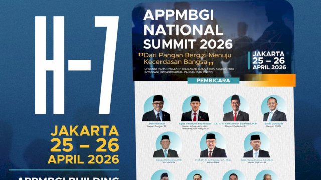 Dihadiri Sejumlah Menteri, APPMBGI Gelar National Summit di Jakarta pada 25-26 April