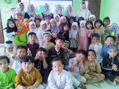 Semangat Baru di Bulan Syawal, TK Naura Makassar Gelar Halal Bihalal Penuh Keceriaan