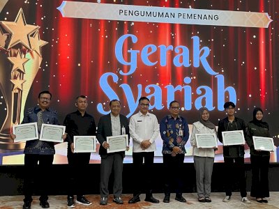Bank Sulselbar borong Dua Penghargaan pada Ajang Gerak Syariah OJK 2026