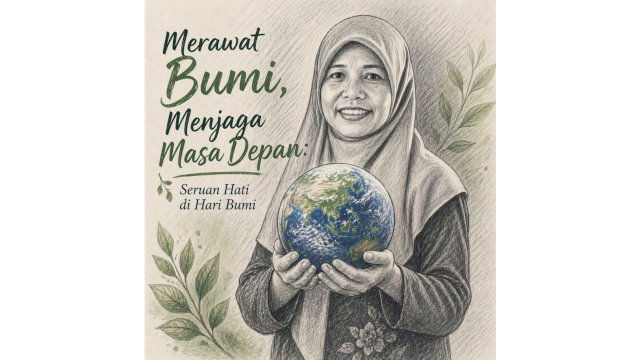 Selamat Hari Bumi 🌎 &ldquo;Merawat Bumi, Menjaga Masa Depan: Seruan Hati di Hari Bumi&rdquo; Oleh : Hj. Rosnaeni Arsyad, S.E., M.M