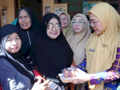 Melinda Aksa Tinjau Posyandu ICD Nusa Indah, Tekankan Pentingnya Gizi dan Layanan Dasar Keluarga
