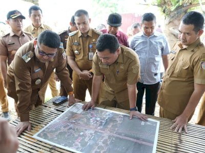 Walikota Makassar, Munafri Turun Tangan Kawal Lahan Jembatan Barombong