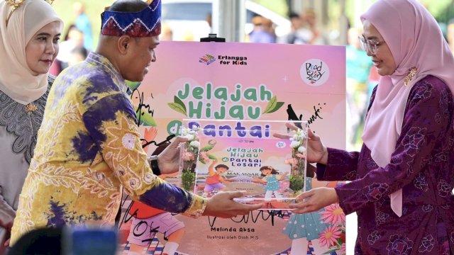 Tekankan Pendidikan Kontekstual Anak, Melinda Aksa Luncurkan Buku di Hardiknas 2026