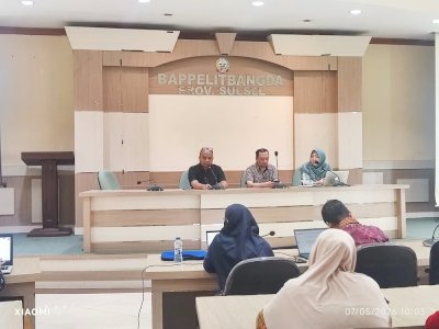 Bappelitbangda Sulsel Gelar Rakor Satgas MBG 2026, Perkuat Koordinasi OPD untuk Sukseska Program Makan Bergizi Gratis
