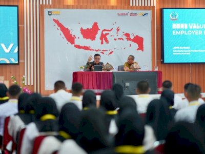 Sekprov Sulsel Jufri Rahman Paparkan Reformasi Birokrasi kepada CPNS 2026 di BBPK APDN